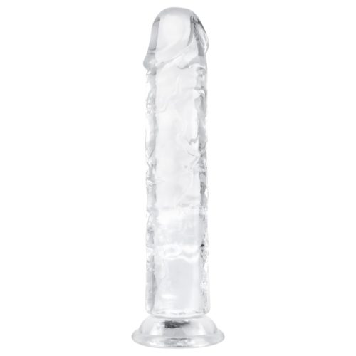 EasyToys - zselés dildó - 18cm (átlátszó)