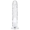 EasyToys - zselés dildó - 18cm (átlátszó)