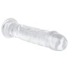 EasyToys - zselés dildó - 18cm (átlátszó)
