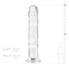 EasyToys - zselés dildó - 18cm (átlátszó)