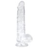 EasyToys - herés dildó - 13,5cm (átlátszó)