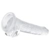 EasyToys - herés dildó - 17cm (átlátszó)