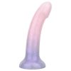 EasyToys Mermaid - csillámos dildó - 19cm (pink)