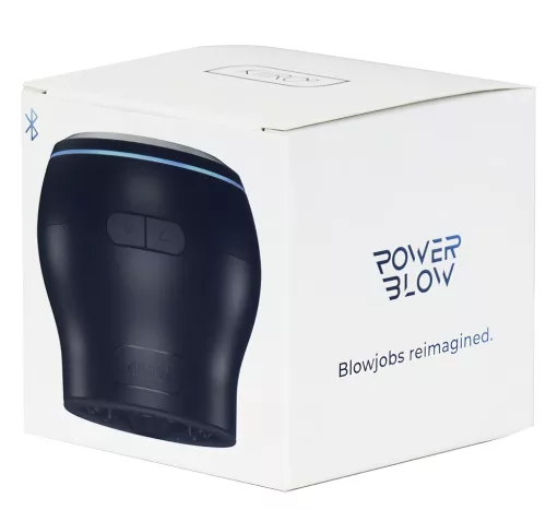 Kiiroo PowerBlow - maszturbátor szívó- és okos tartozék (fekete)