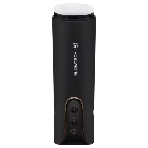 Dreamtoys Blowtech Tight Grip - rezgő maszturbátor (fekete)