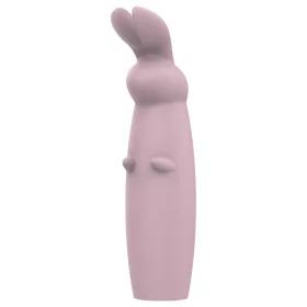 Nude Hazel - akkus nyuszis csikló vibrátor (lila)