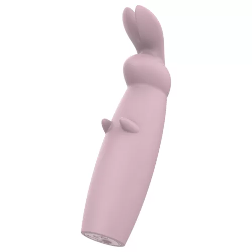 Nude Hazel - akkus nyuszis csikló vibrátor (lila)