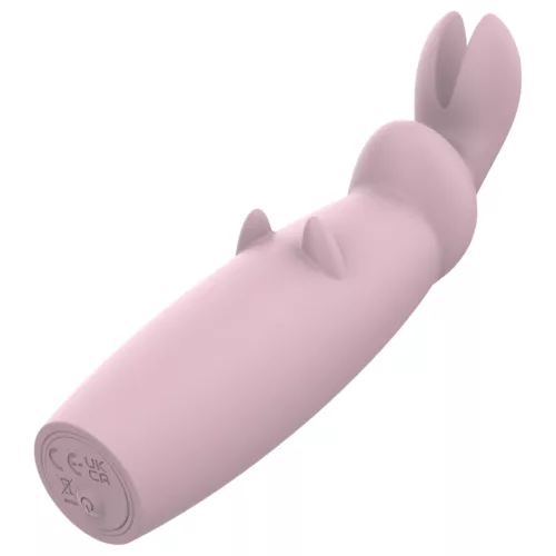 Nude Hazel - akkus nyuszis csikló vibrátor (lila)