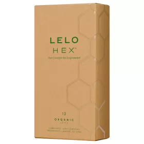 LELO Hex Organic - potencia óvszer (12 db)