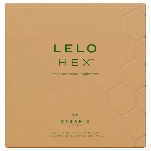 LELO Hex Organic - potencia óvszer (36 db)