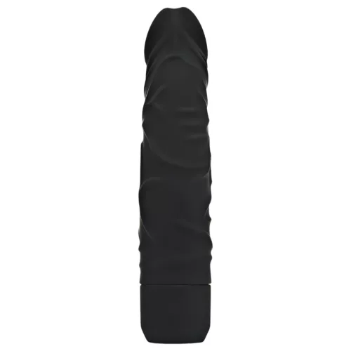 Classic Get Real - élethű szilikon vibrátor (fekete)