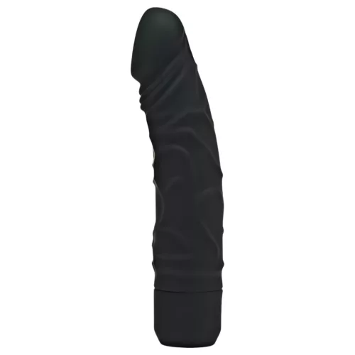 Classic Get Real - élethű szilikon vibrátor (fekete)