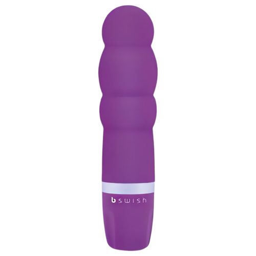 / B SWISH Bcute Pearl - vízálló gyöngyös vibrátor (lila)