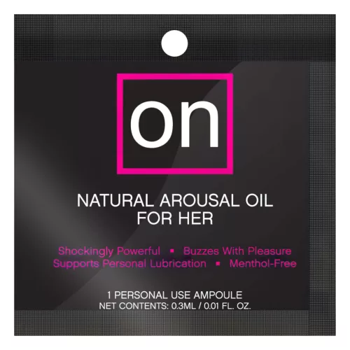 Sensuva ON Arousal Oil - intim olaj nőknek (0,5 ml)