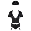 Obsessive Police - szexi rendőrnő jelmez szett (S/M)
