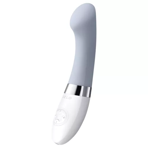 LELO Gigi 2 - szilikon G-pont vibrátor (szürke)