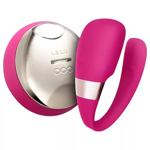 LELO Tiani 3 - szilikon párvibrátor (pink)