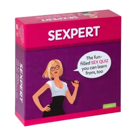   tease & please - Sexpert - szórakoztató szexkvíz társasjáték (angol nyelvű)