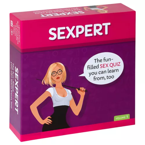 / tease & please - Sexpert - szórakoztató szexkvíz társasjáték (angol nyelvű)