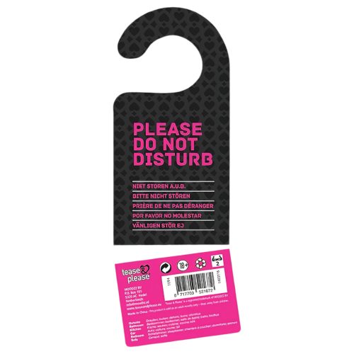 / Szex dobókocka ajtóakasztóval szett (fekete-pink)