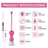 Magic Motion Kegel Master – App-vezérelt vibrációs gésagolyó (pink)