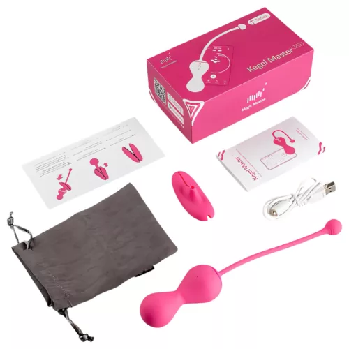 Magic Motion Kegel Master – App-vezérelt vibrációs gésagolyó (pink)