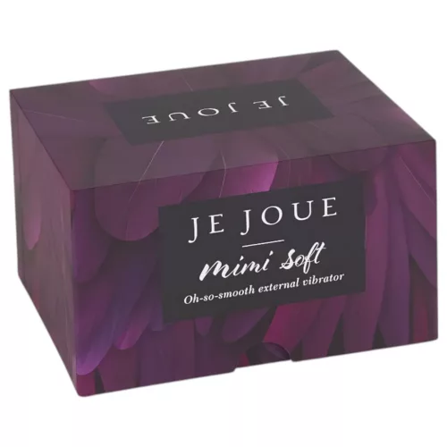Je Joue Mimi Soft - akkus, vízálló csikló vibrátor (fekete)