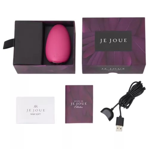 Je Joue Mimi Soft - akkus, vízálló csikló vibrátor (pink)