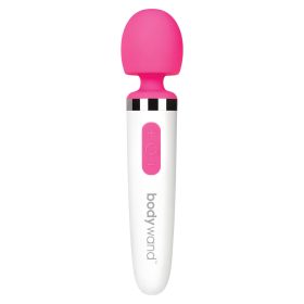 Bodywand Aqua Mini - masszírozó vibrátor (fehér-pink)
