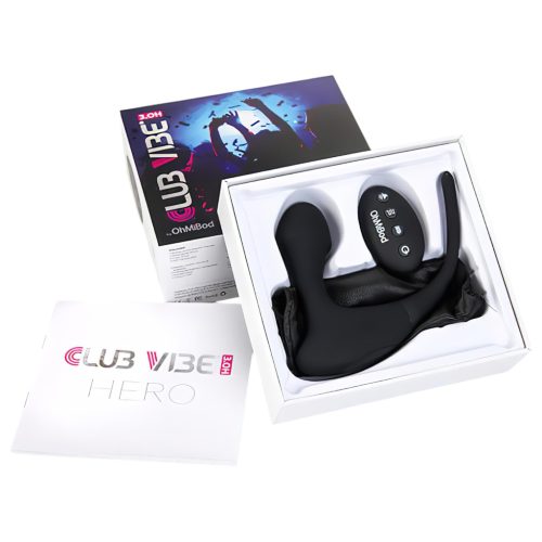 / OHMIBOD Club Vibe 3 Hero - prosztata vibrátor (zenei vezérlésű)