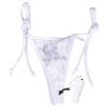 / MySecret Screaming Pant - rádiós vibrációs bugyi - fehér (S-L)