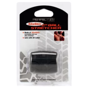   Perfect Fit - SilaSkin Ball Heregyűrű és nyújtó (fekete)