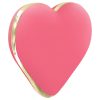 RS Icons Heart - akkus csikló vibrátor (korall)