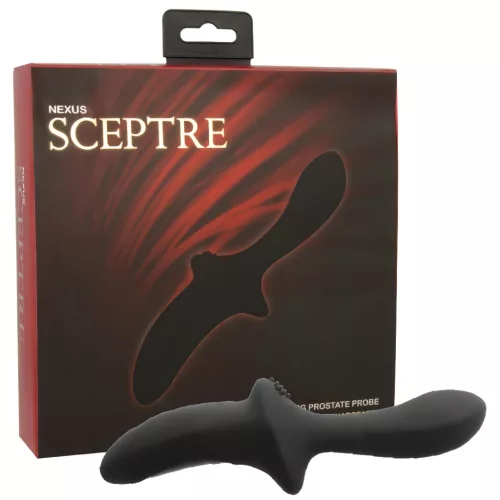 / Nexus Sceptre - szilikon prosztata masszírozó vibrátor (fekete)