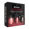 DONA Kissable - mini ízes masszázsolaj szett (3 x 30ml)