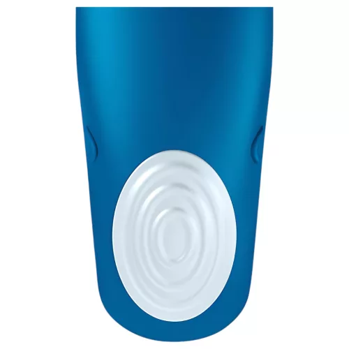 Satisfyer Double Whale - 2 motoros párvibrátor (kék)