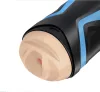 Satisfyer Men One - szívó maszturbátor férfiaknak (kék-fekete)