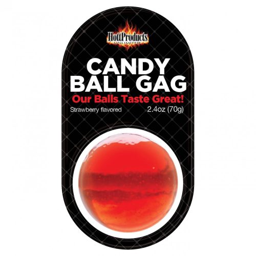 Candy Ball - cukorka szájpecek (70g) - eper
