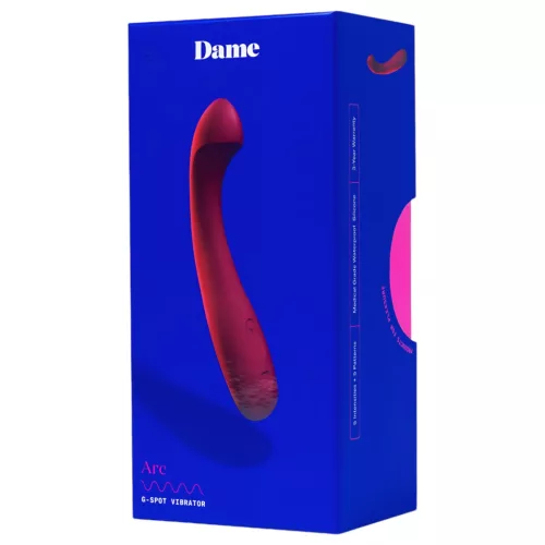 Dame Arc - akkus G-pont vibrátor (mályva)