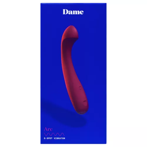 Dame Arc - akkus G-pont vibrátor (mályva)