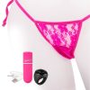 Screaming O Panty Set - akkus, rádiós vibrációs tanga (pink) S-L