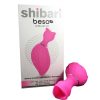 Shibari Beso - akkus csikló szívó-pulzáló vibrátor (pink)