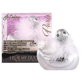   My Duckie Paris 2.0 - csikló vibrátor, csiklóizgató (ezüst)