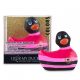 / My Duckie Colors 2.0 - vízálló csiklóvibrátor (fekete-pink)