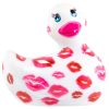 My Duckie Romance 2.0 - vízálló csiklóvibrátor (fehér-pink)