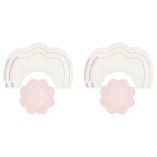 / Bye Bra A-C - láthatatlan mellemelő tapasz - pink (6db)