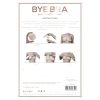 / Bye Bra A-C - láthatatlan mellemelő tapasz - nude (8 db)