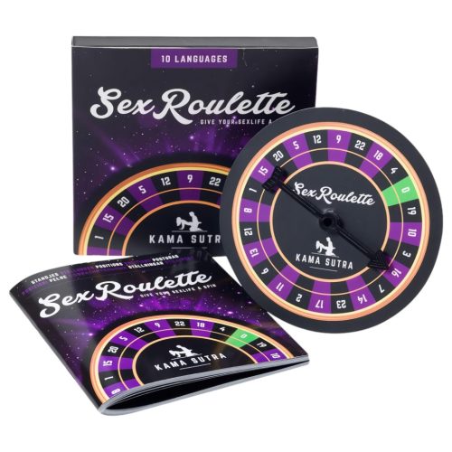 Sex Roulette Kama Sutra - szex társasjáték (10 nyelven)