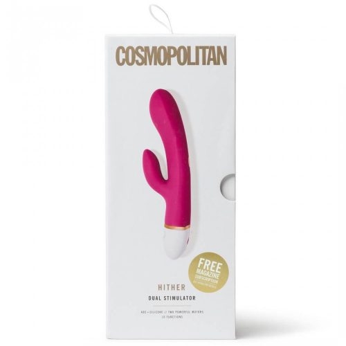 Cosmopolitan Hither Rabbit - vízálló, extra erős, csiklókaros vibrátor (pink)