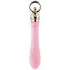 ZALO Courage Heating - akkus, luxus G-pont vibrátor (pink)